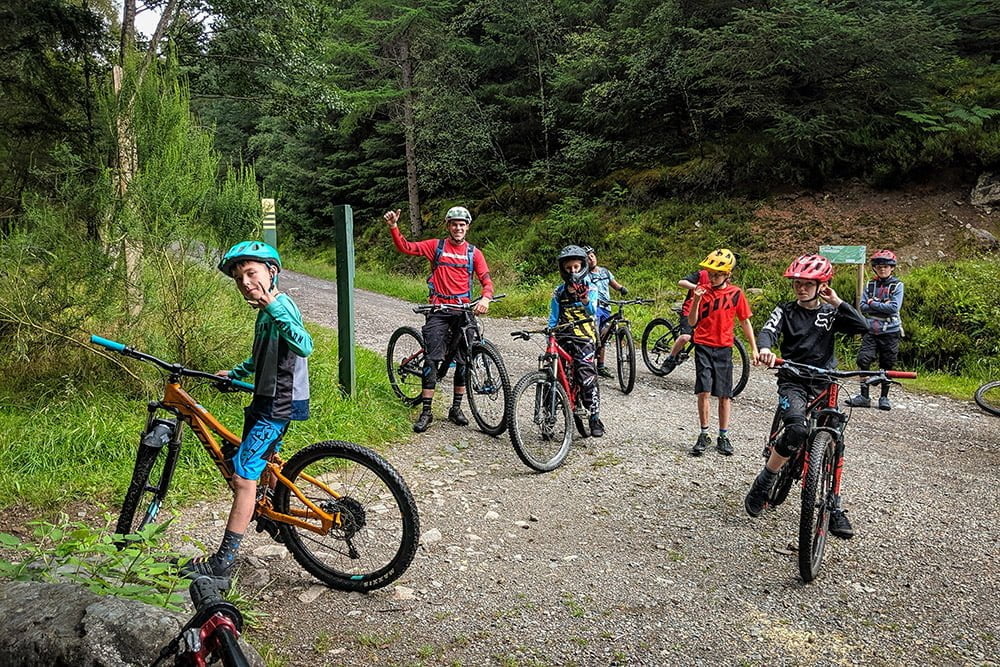 Exploring the trails at Nevis Range