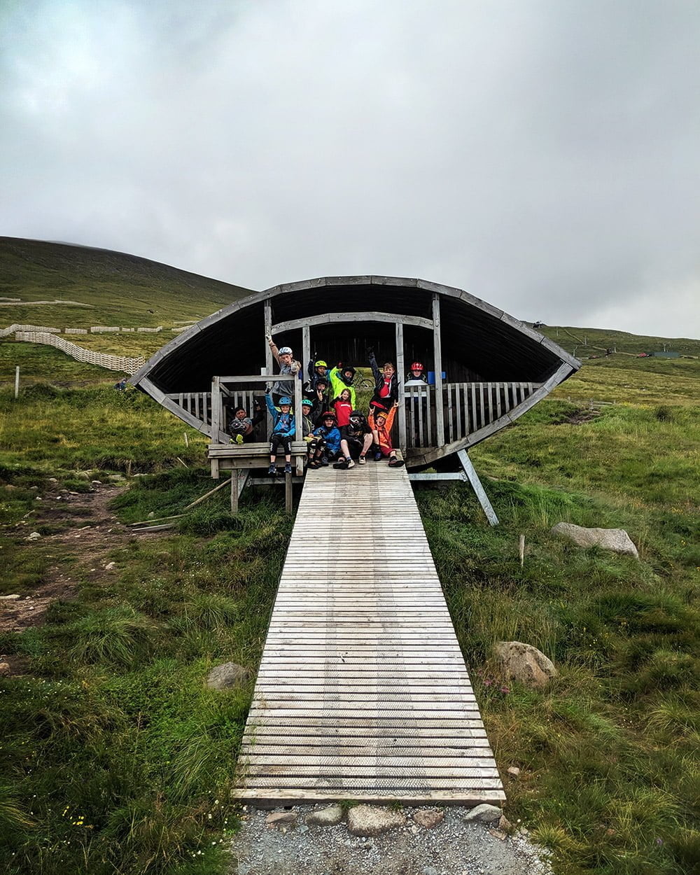 The EYE – World Cup DH start hut